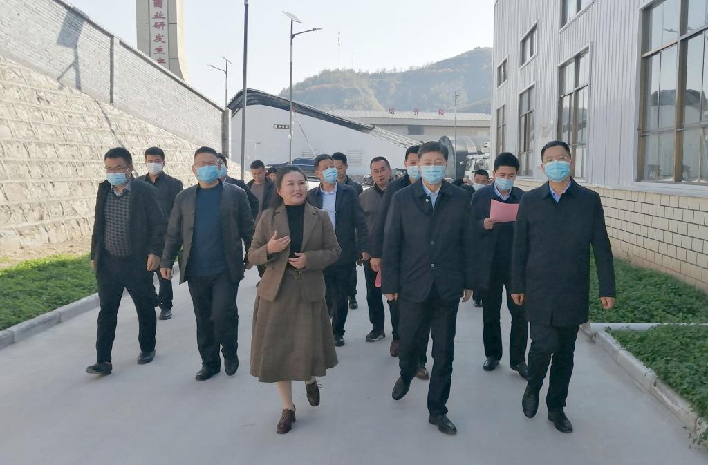 张金锁书记赴王湾村调研结对帮扶工作