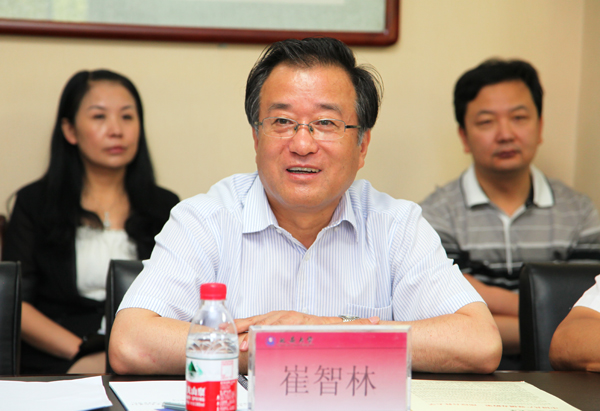 崔智林校长讲话