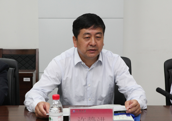 许静洪副校长讲话