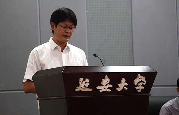 教师代表发言