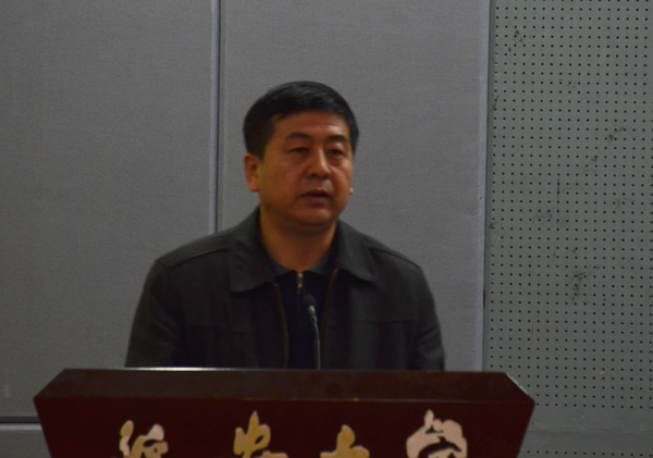 许静洪副校长致辞