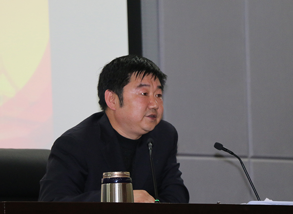 舒永安书记作报告
